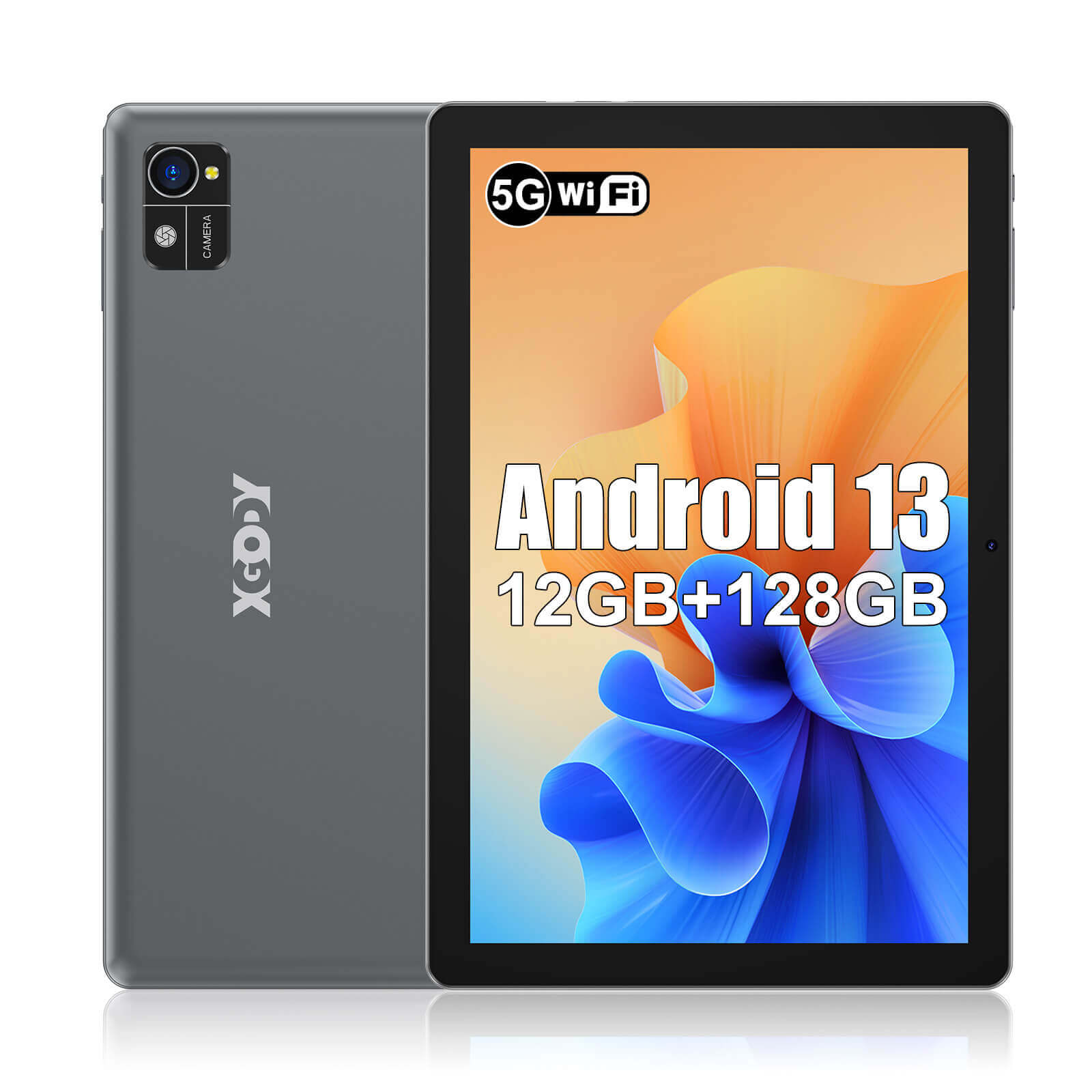 XGODY N02 PRO Tablet PC 10.1 Inch Tablet PC With Bluetooth, 12GB+128GB Storage, 7000 mAh Large Battery