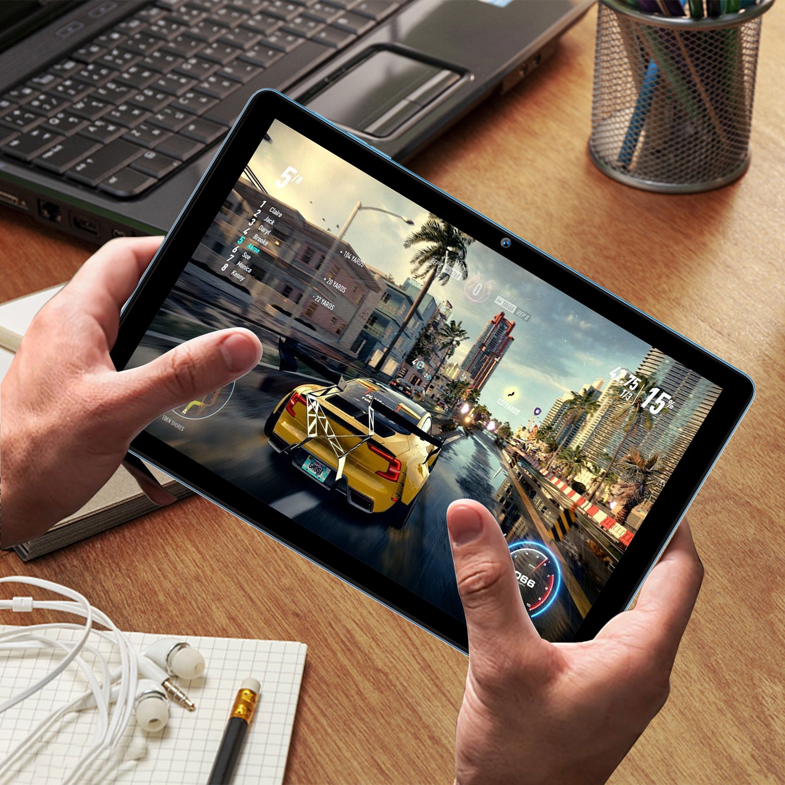 XGODY Tablet Q17 Android 14 11 Inch 16GB+256GB Octa Core 8000mAh 13MP+8MP BT 5.0 WIFI 6