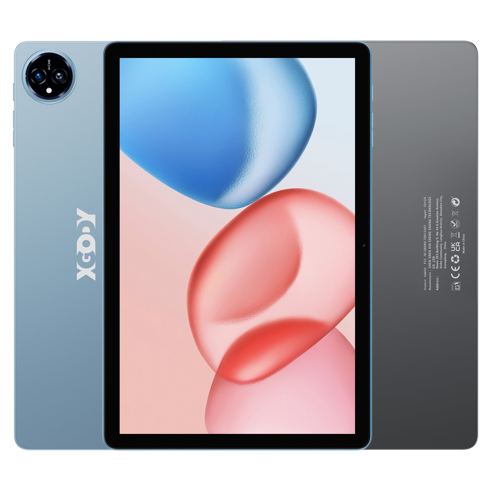 XGODY Tablet Q17 Android 14 11 Inch 16GB+256GB Octa Core 8000mAh 13MP+8MP BT 5.0 WIFI 6