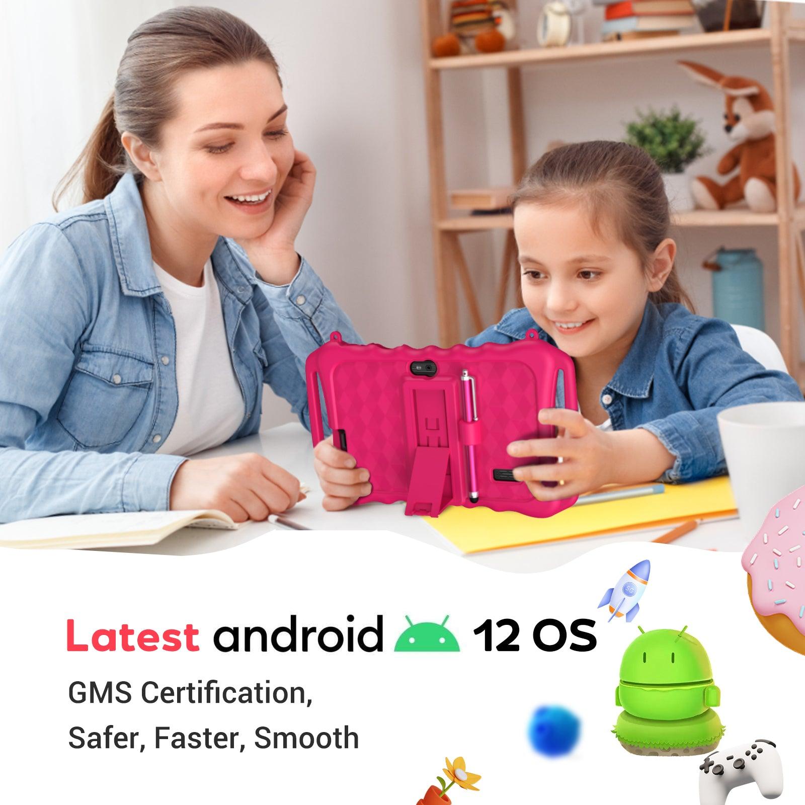 Cost-effective and Most worthwhile T702PRO 7 Inch Tablet With Case For Kids Aged 3-12, 32G With Bluetooth WiFi Module - XGODY