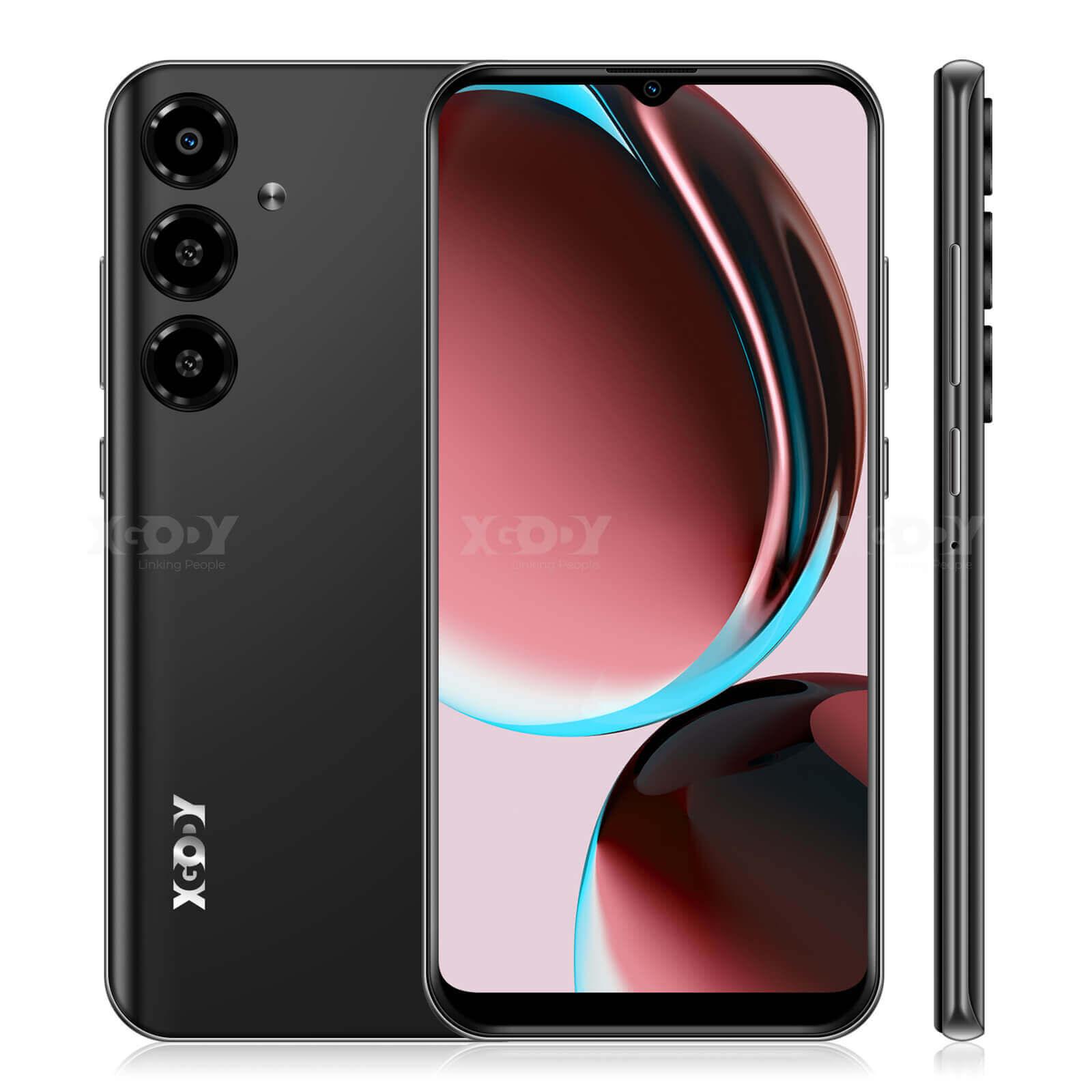 Cost-effective and Most worthwhile V50 6.5" Android 4G LTE Phone With Dual Sim Phones Unlocked And Free Android Phone Case - XGODY