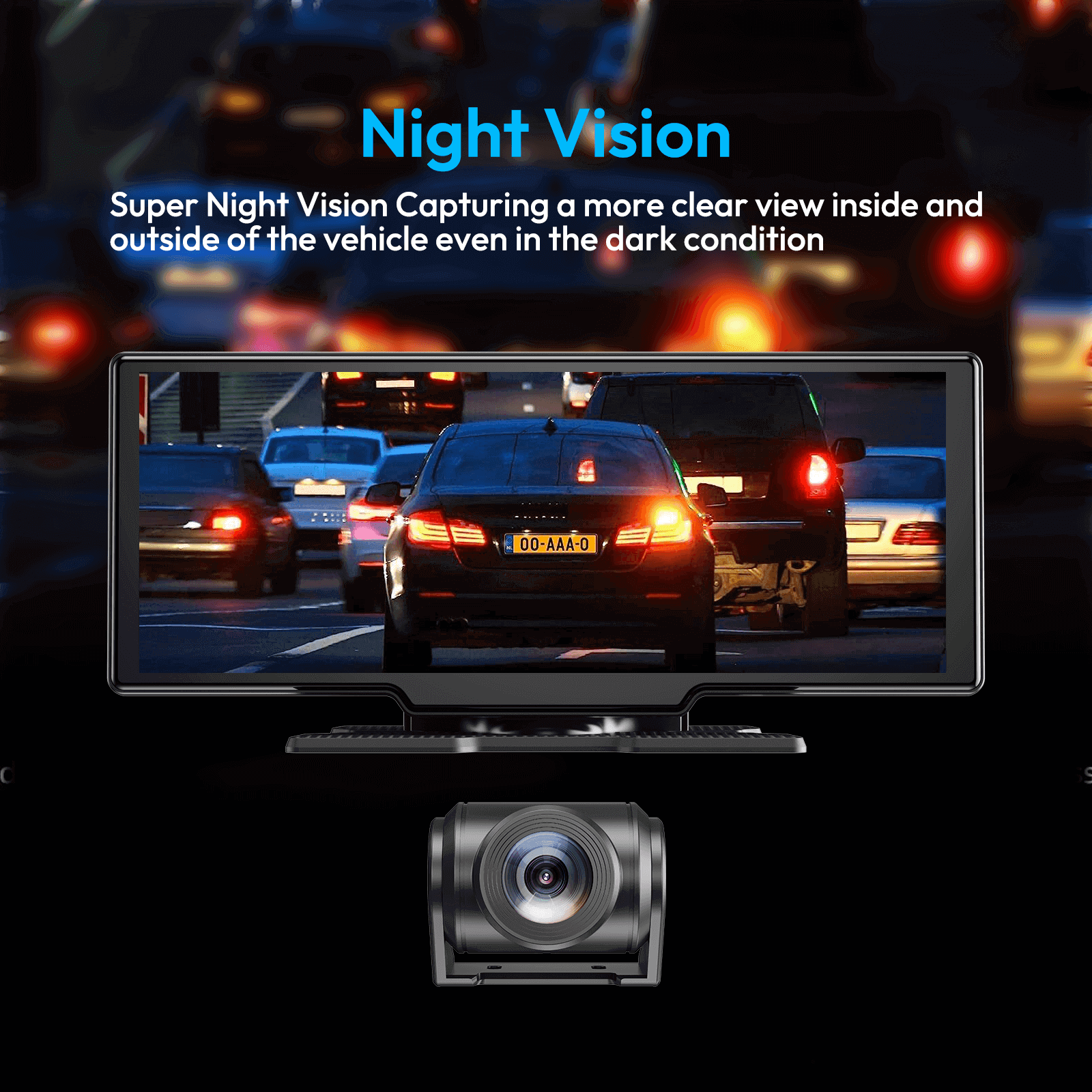 Cost-effective and Most worthwhile XGODY H30 Dash Cam | 10.26" Screen, 4K Camera, Carplay/Android Auto Support - XGODY