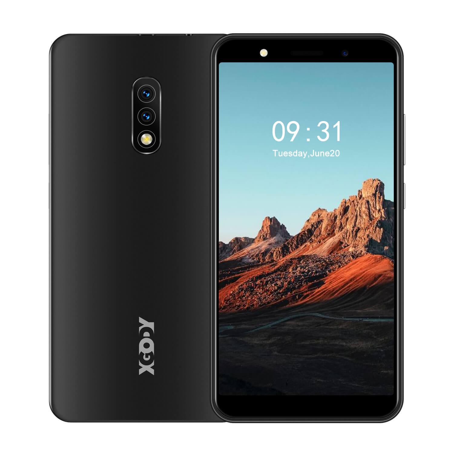 Cost-effective and Most worthwhile XGODY Mate10 | 5.5" HD Screen, Android 8.1, Compact Design, Face Unlock, 3G Dual SIM - XGODY