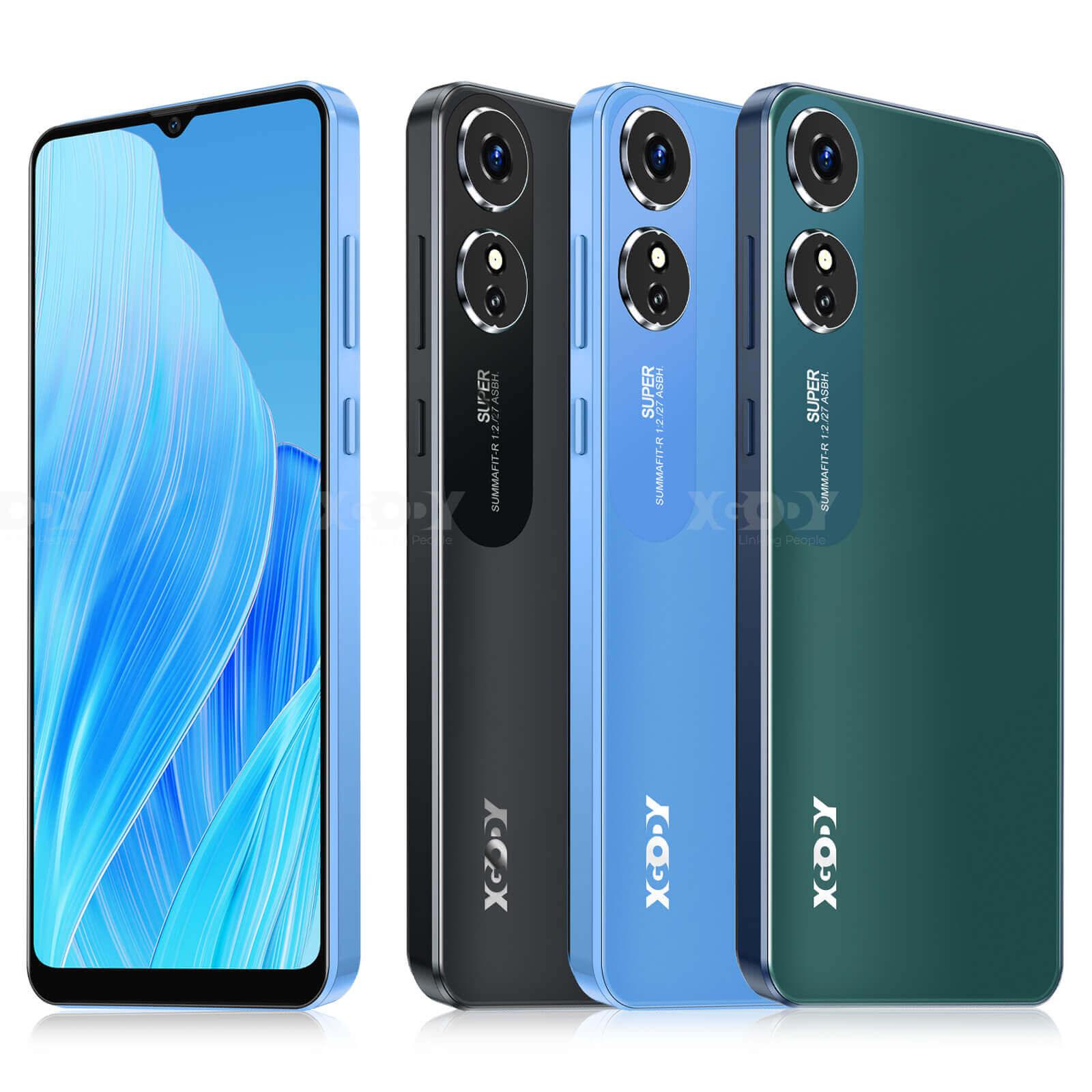 XGODY Mate40 Pro | 6.5&quot; HD Display, Android 9.0, 500MP Dual Cameras, F