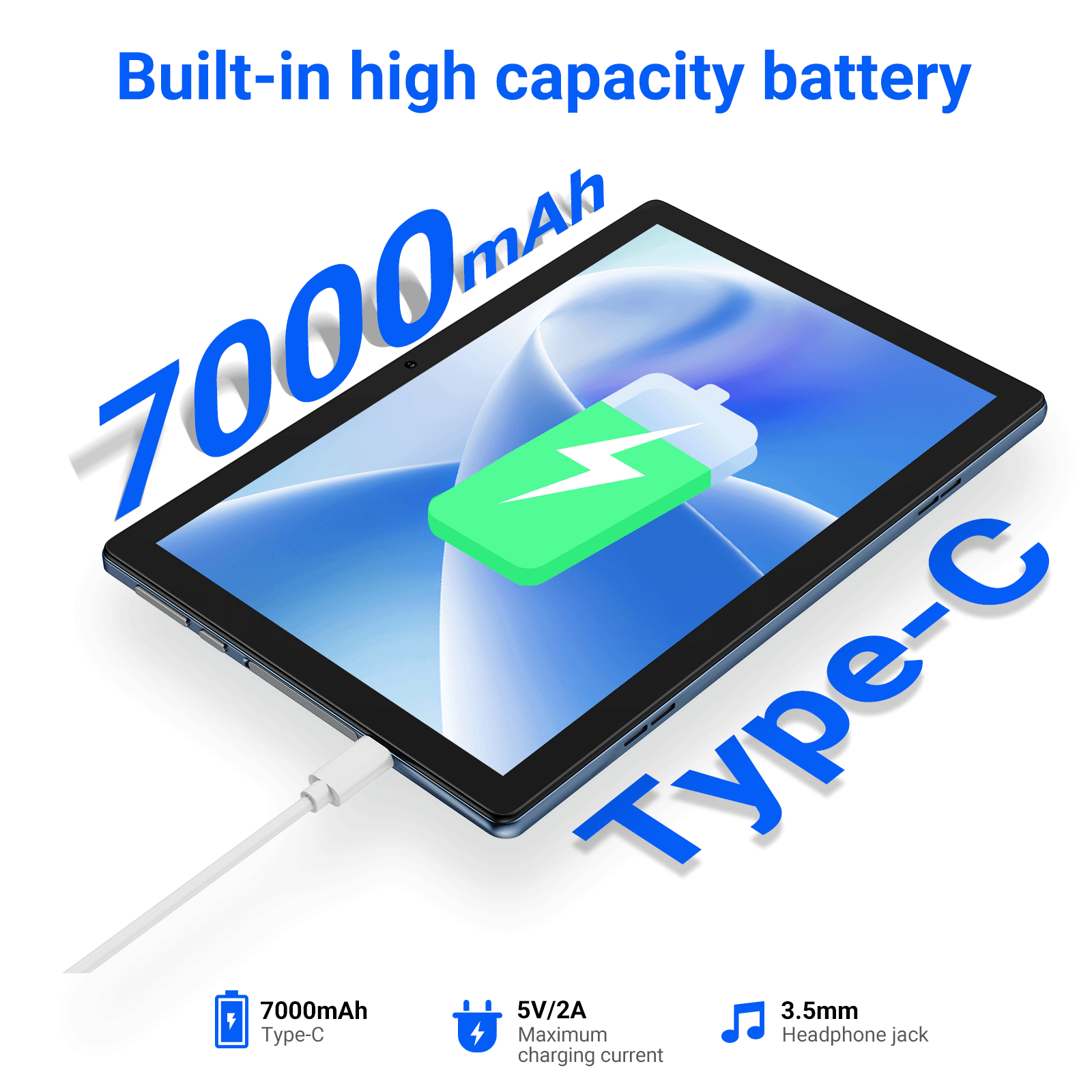 Cost-effective and Most worthwhile XGODY N01Pro 10.1-inch Android 12 Tablet | 10G+256G Memory | Dual Cameras | Dual-band WiFi - XGODY