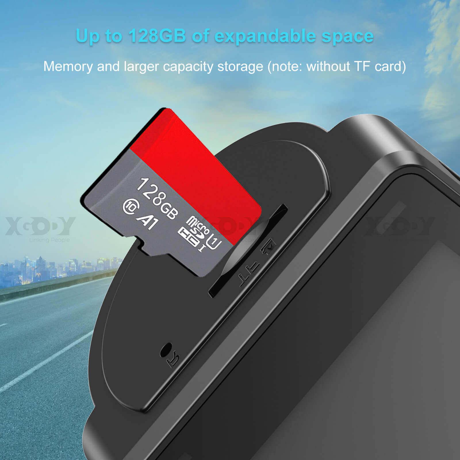 Cost-effective and Most worthwhile XGODY Q18 Triple | Lens Dash Cam | 2K Front + Dual 1080P Rear, 24-Hour Monitoring, Night Vision - XGODY