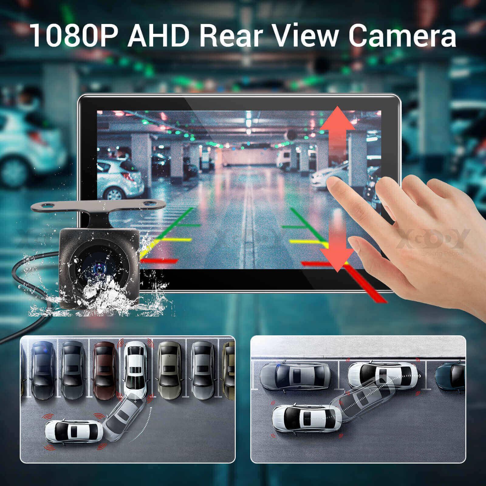Cost-effective and Most worthwhile XGODY Q26 Dash Cam | 7" Screen, 4K+1080P Cameras, Carplay/Android Auto, GPS Tracking - XGODY