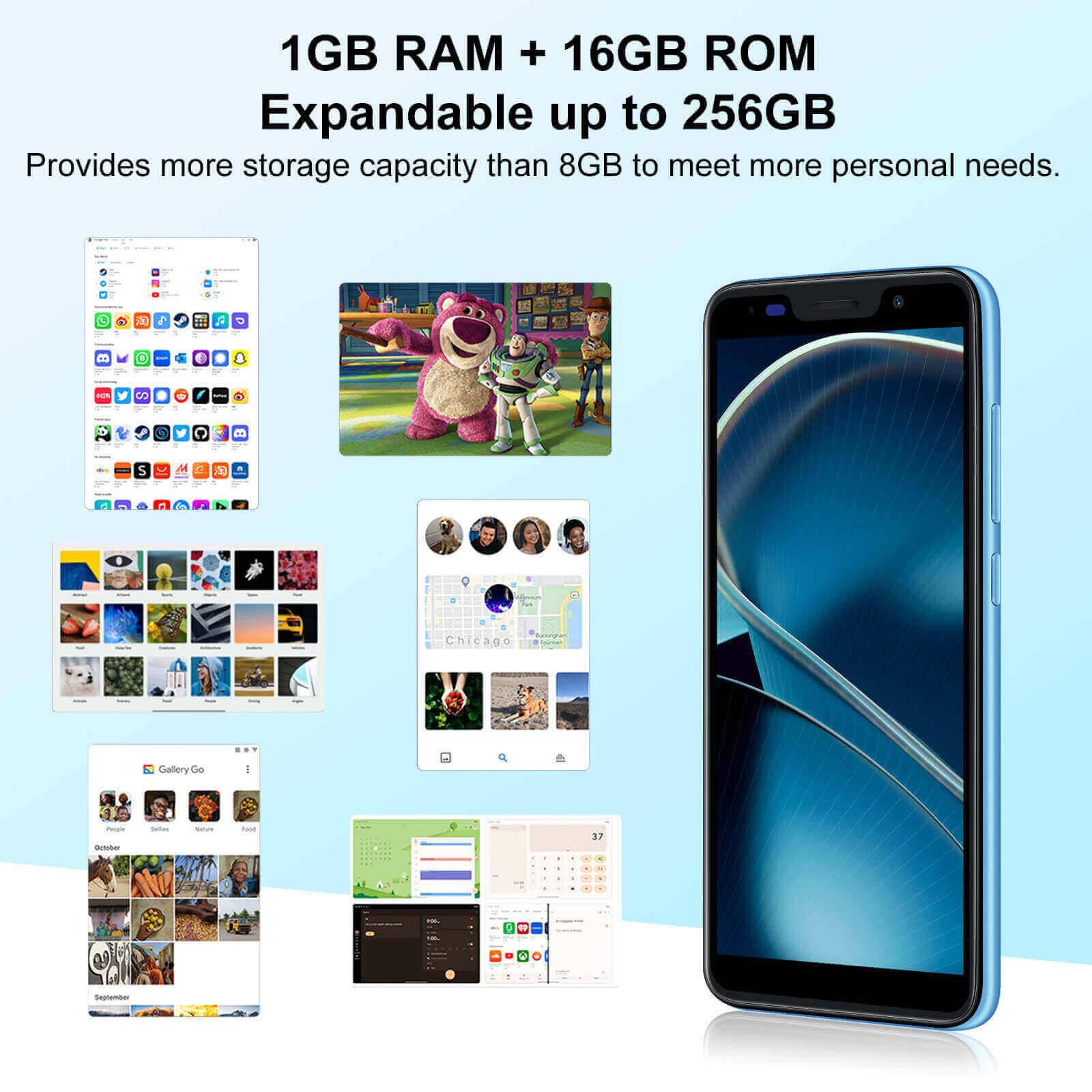 Cost-effective and Most worthwhile XGODY S21 | 5.5" HD Screen, Android 9.0, Small & Sleek Design, Face Unlock - XGODY
