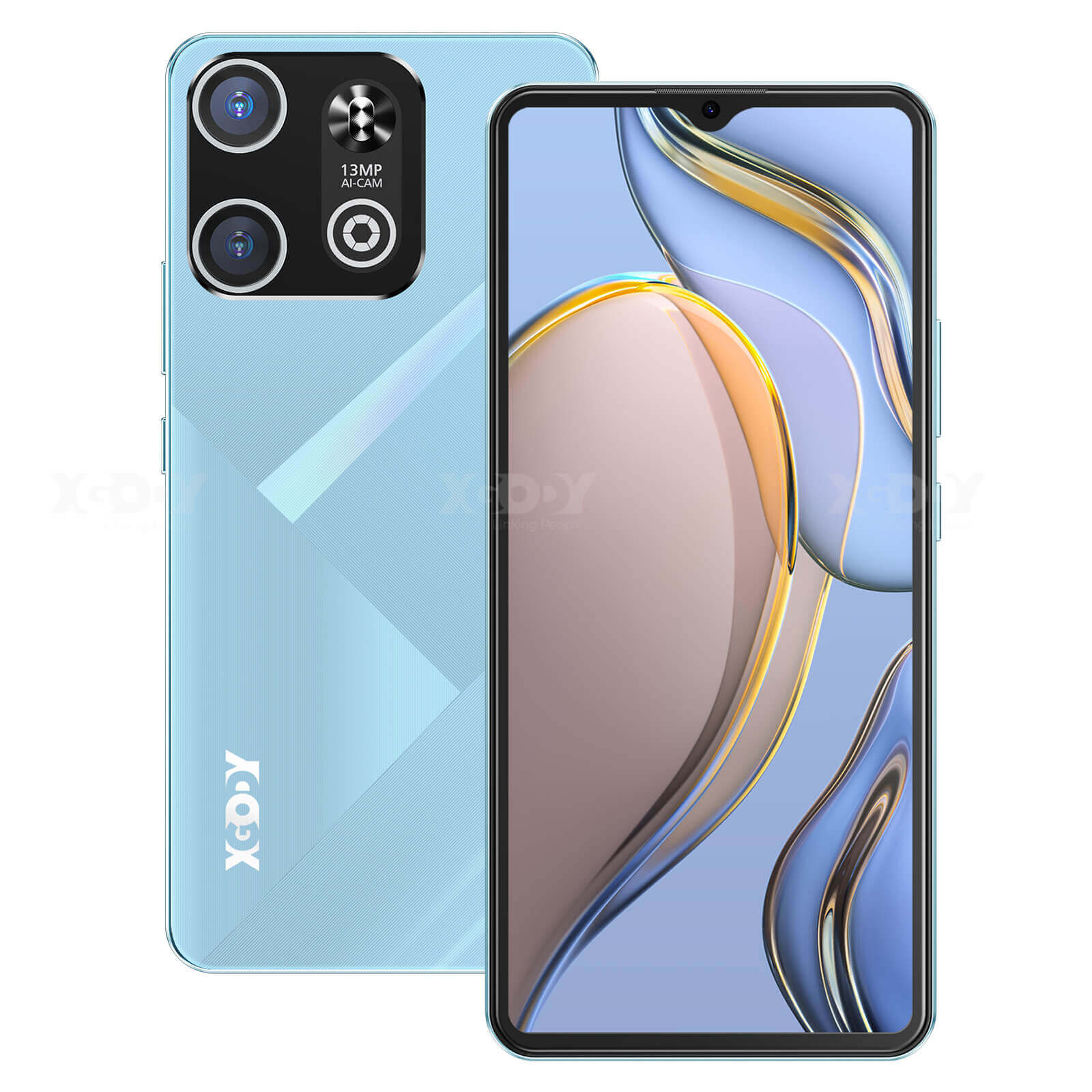 Cost-effective and Most worthwhile XGODY X60 Plus 6.5" Android 4G LTE Cell Phone With Dual SIM Phones Unlocked - XGODY