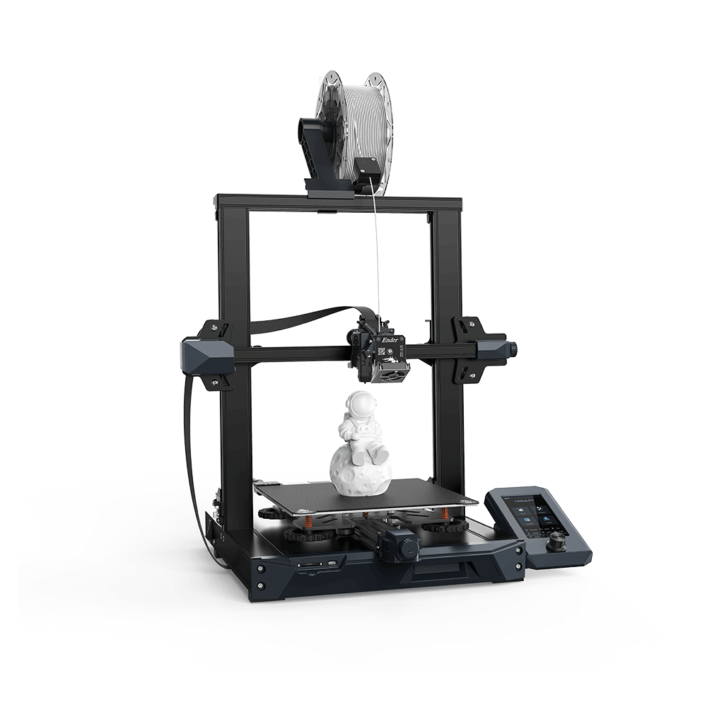 Cost-effective and Most worthwhile Creality Ender 3 S1 3D-Drucker, mit 32-Bit Silent-Motherboard, kontinuierliches Drucken nach dem Ausschalten, Knopf-Farbbildschirm, 220 * 220 * 270mm Druckgröße - XGODY