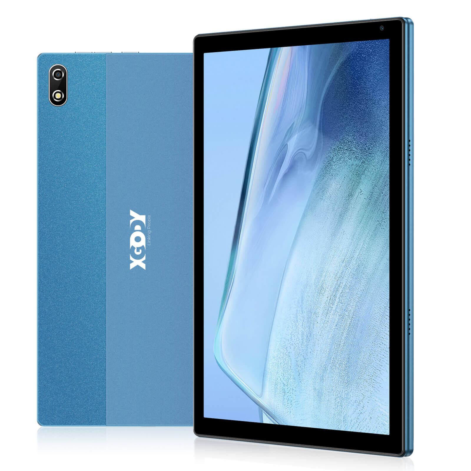 Cost-effective and Most worthwhile Top 10.4 Inch Android Tablet With Case, Keyboard Included, XGODY DM01 64GB Tablets PC With GPS For Working, Study - XGODY
