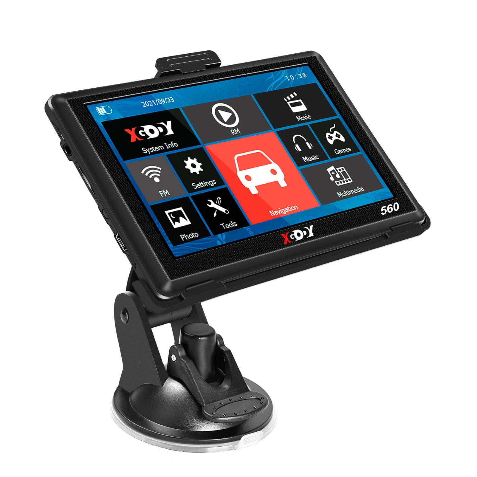 Cost-effective and Most worthwhile XGODY 560 | 5'' Car & Truck GPS Voice Navigation SAT NAV Navigator Free Map Update - XGODY