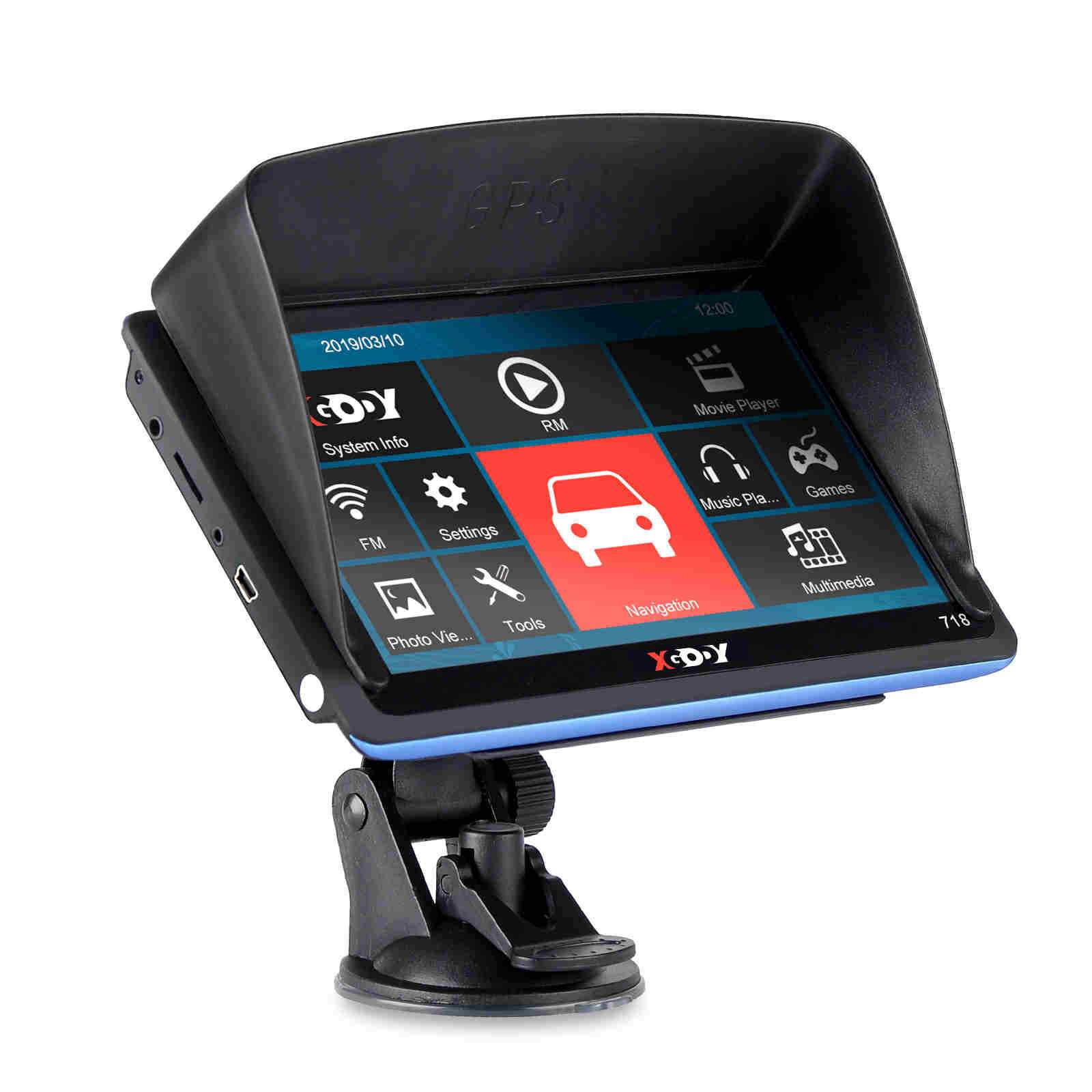 Cost-effective and Most worthwhile XGODY 718F 7" Inch Car GPS Navigation - XGODY