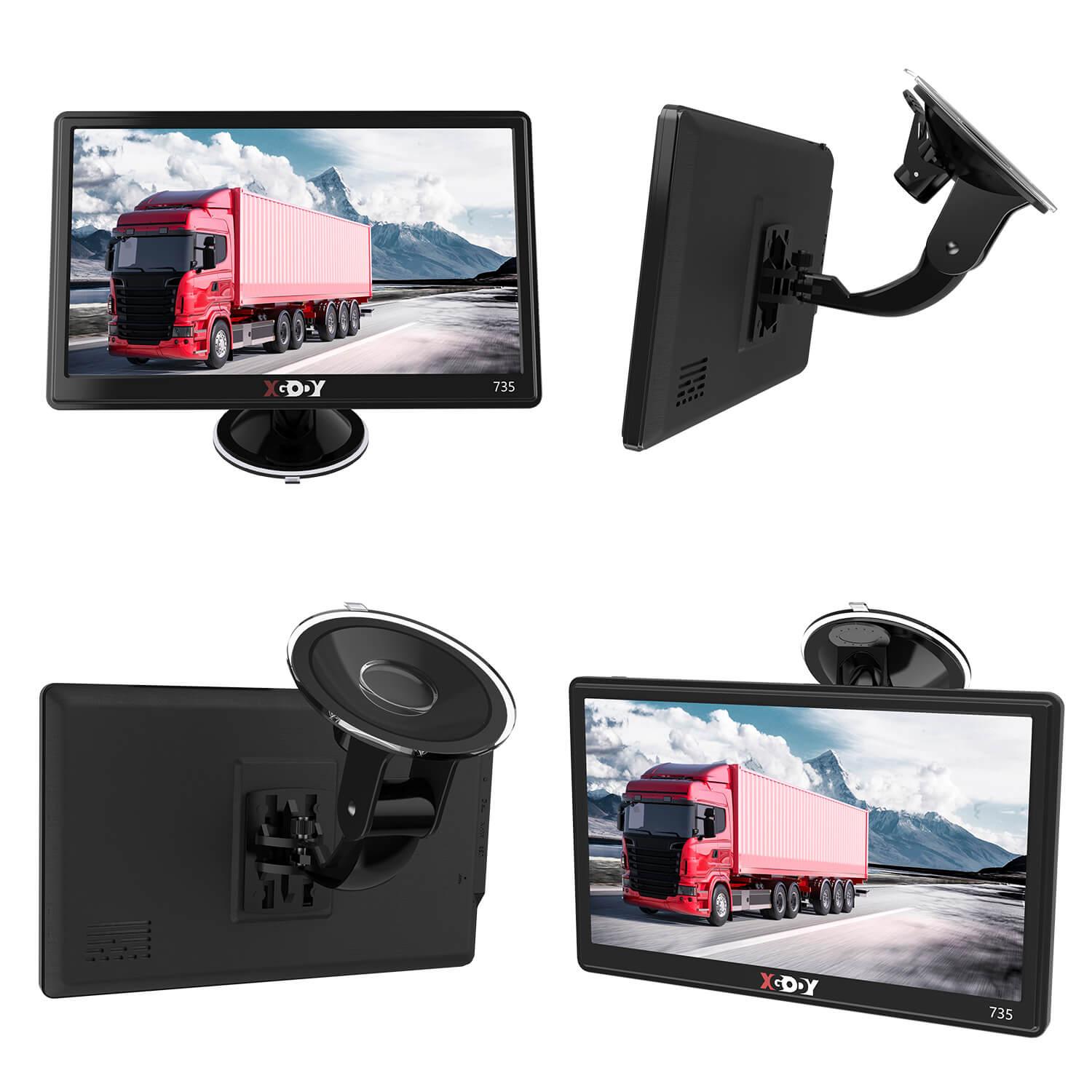 Cost-effective and Most worthwhile XGODY 735 GPS Navigation System For Car Truck Drivers With Voice Guidance and Speed Camera Warning - XGODY