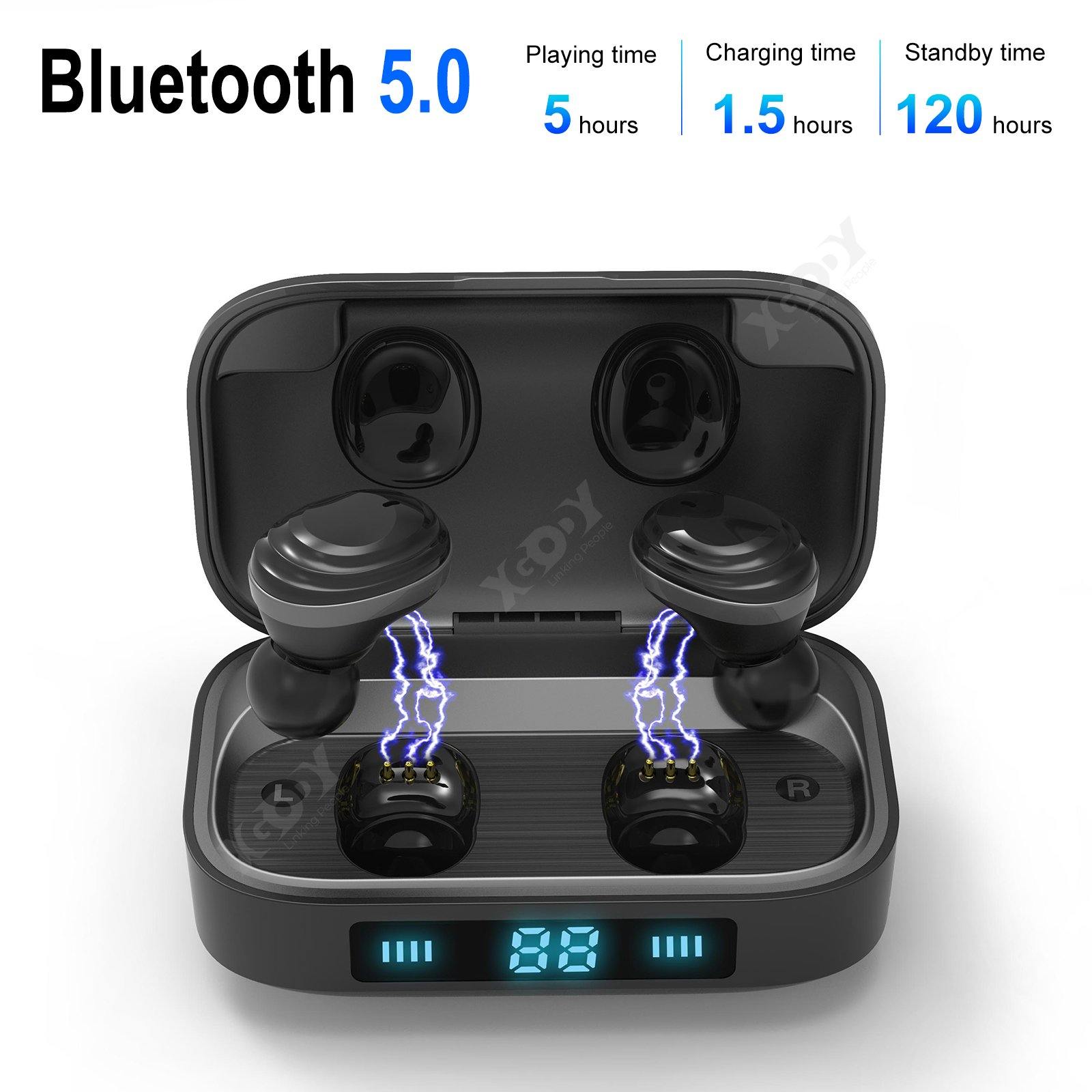 Cost-effective and Most worthwhile XGODY H01 bluetooth 5.0 waterproof earbuds - American customized version - XGODY