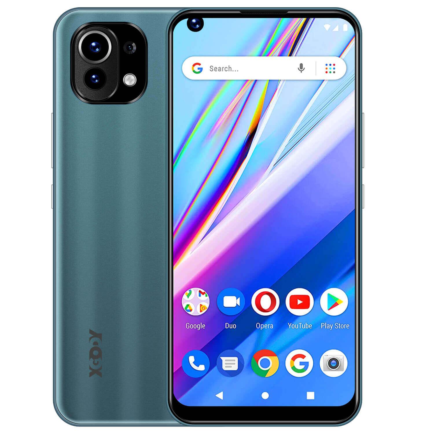Cost-effective and Most worthwhile XGODY K40 Pro Global Unlocked Large Screen Android Smartphone With Dual SIM Quad Core Face ID Multi-Language - XGODY