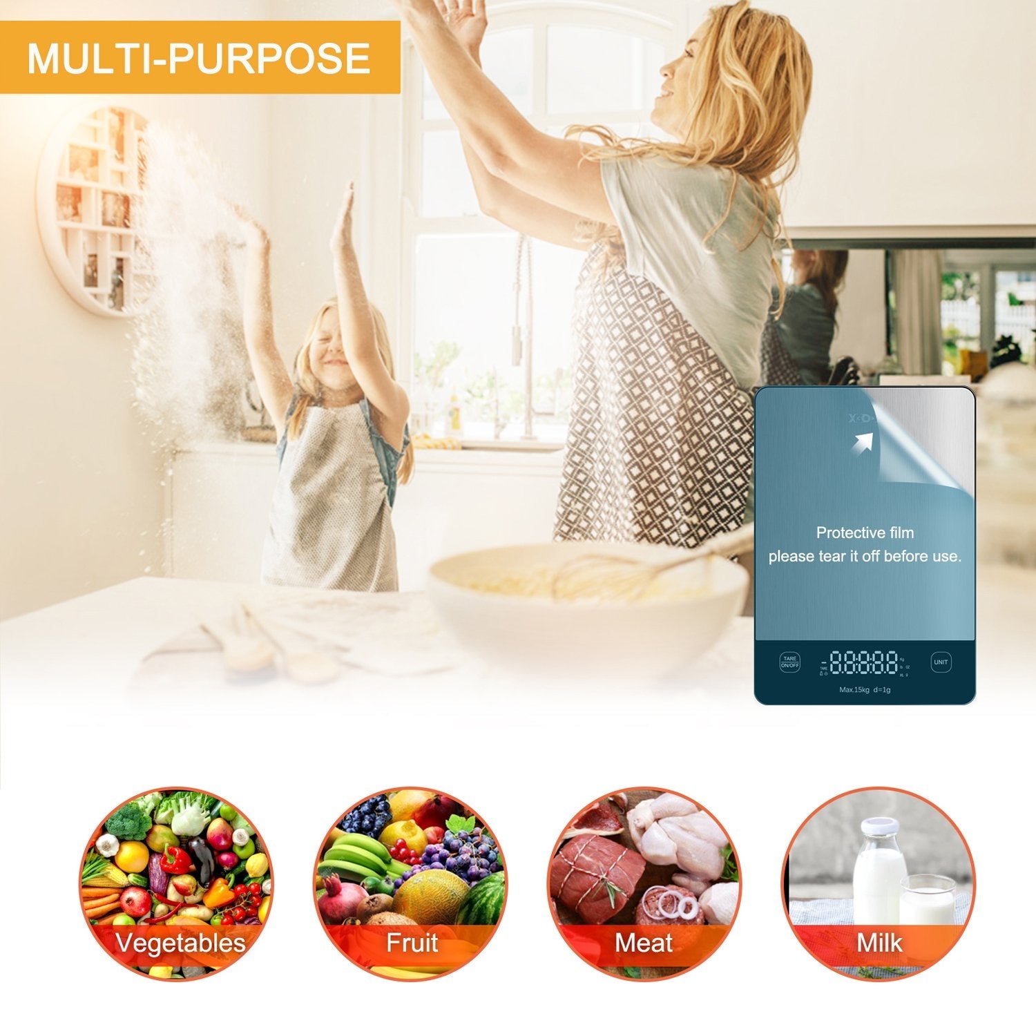 Cost-effective and Most worthwhile Xgody K5H/K10H Stainless Steel Food Scale - XGODY