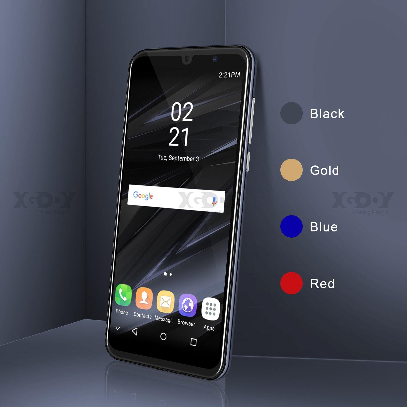 Cost-effective and Most worthwhile XGODY Mate30 Mini Smartphone 5.5" Dual Sim Finger Gestures - XGODY
