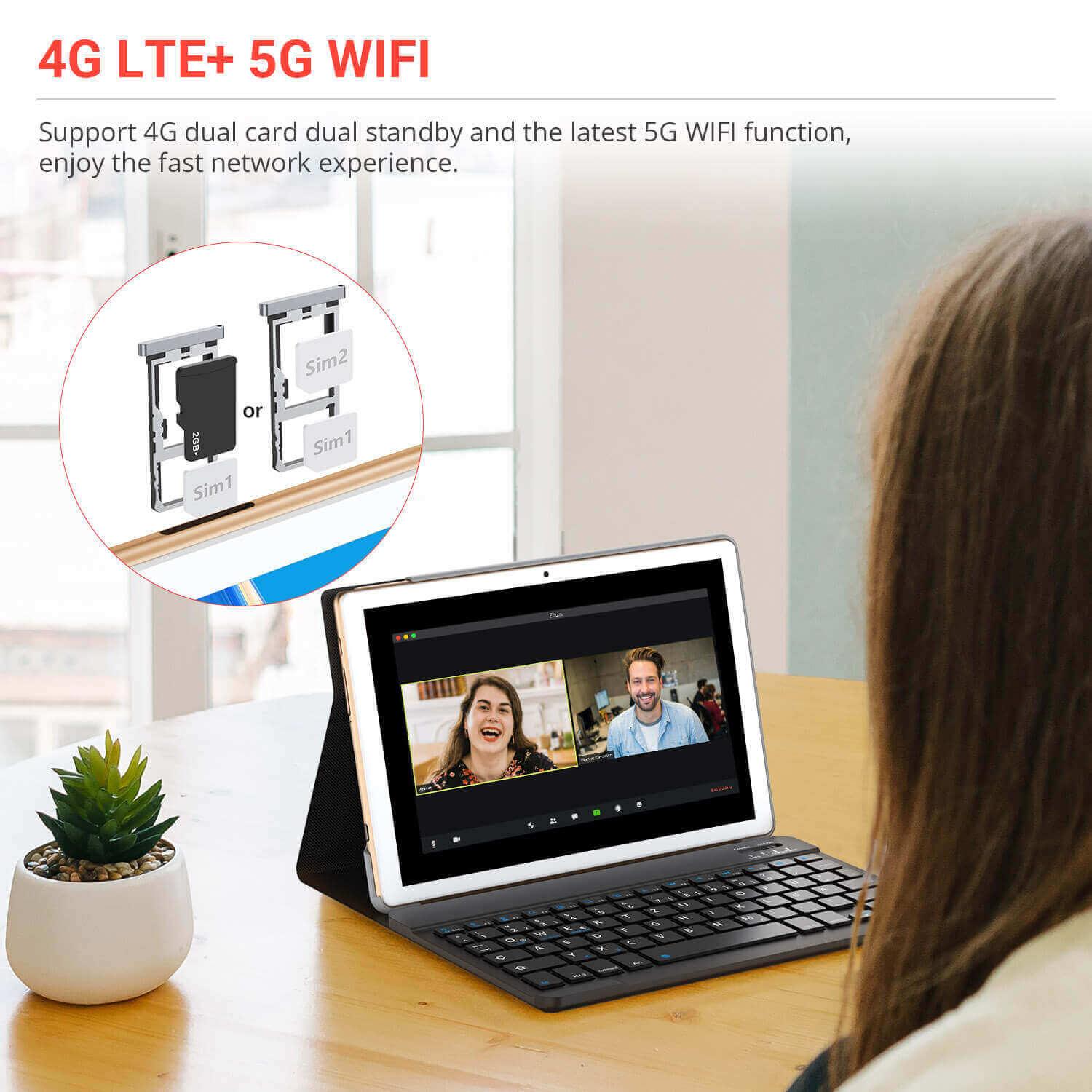 Cost-effective and Most worthwhile XGODY P60 PRO Tablet PC 10.1 Inch 4G Cellular Tablet PC with Bluetooth, 6GB+128GB Storage, Octa-Core Processor - XGODY