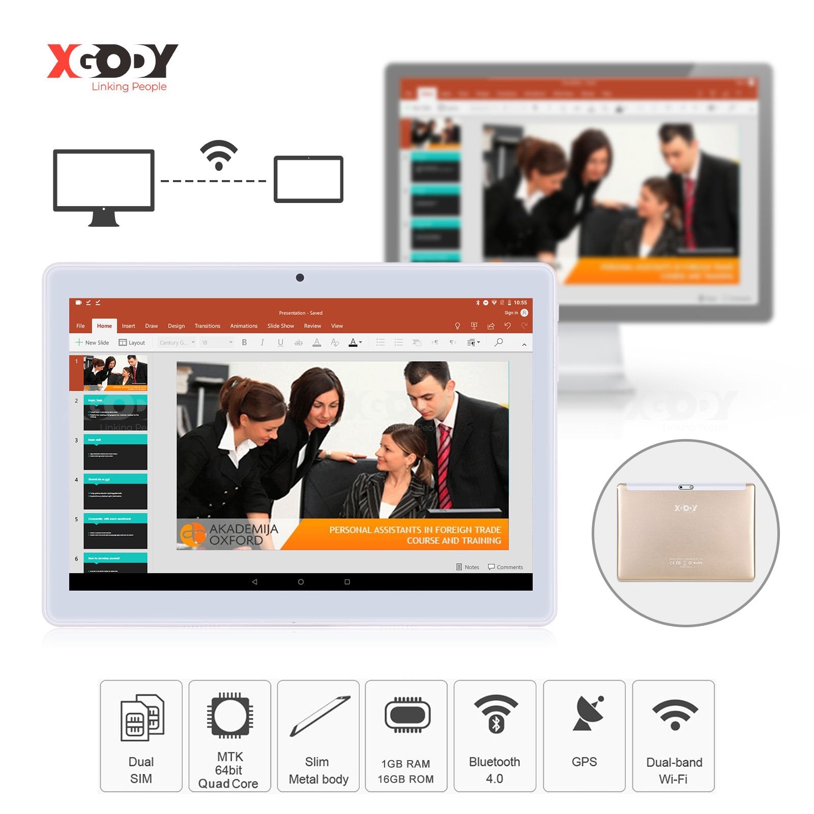 Cost-effective and Most worthwhile XGODY TB02 Tablet PC 10.1'' Zoll Dual SIM Phablet 32GB 3G - XGODY