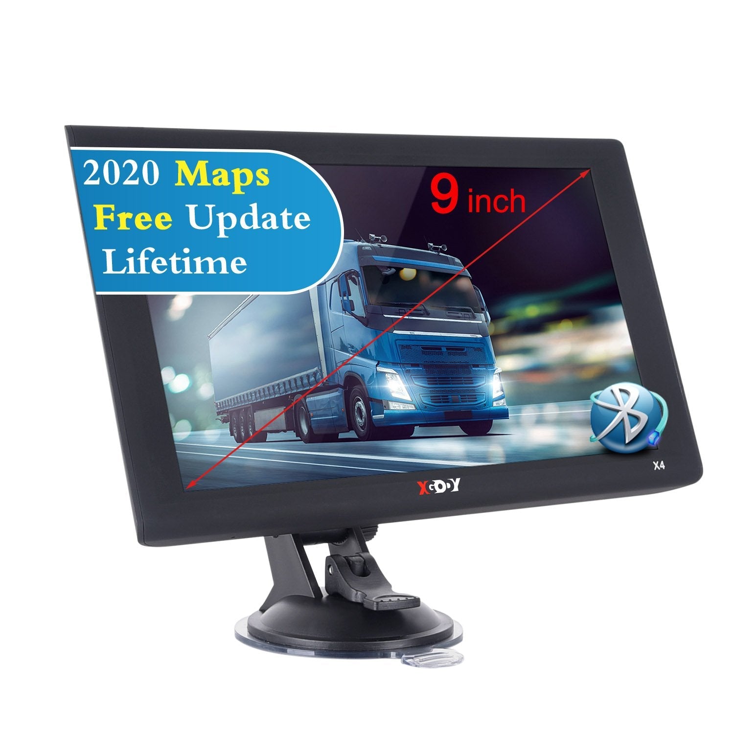 Cost-effective and Most worthwhile XGODY X4 BT/F 9'' Navigator GPS Sat Nav FM Bluetooth - XGODY