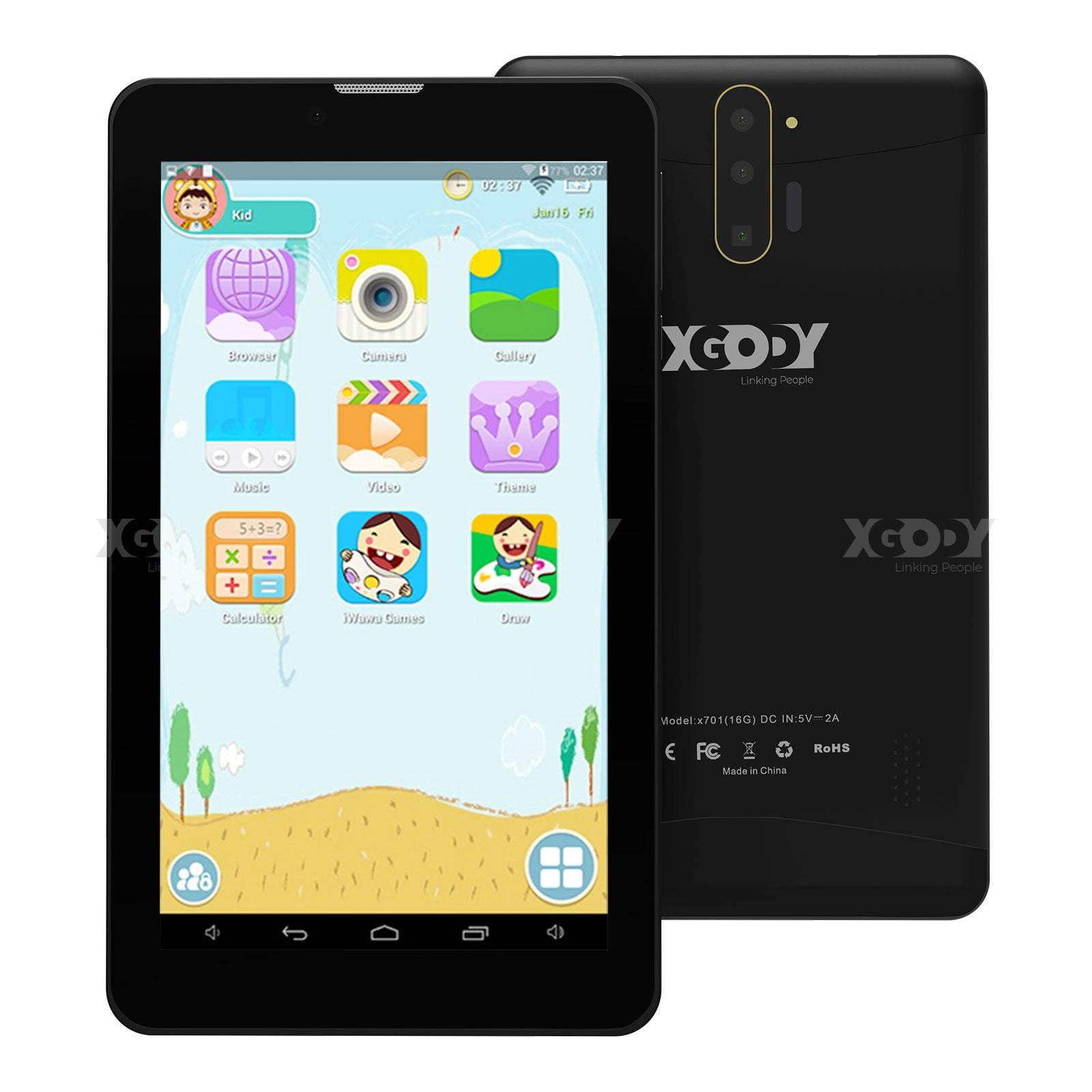Cost-effective and Most worthwhile XGODY X701 Kid Safe 7 inch Tablet - XGODY