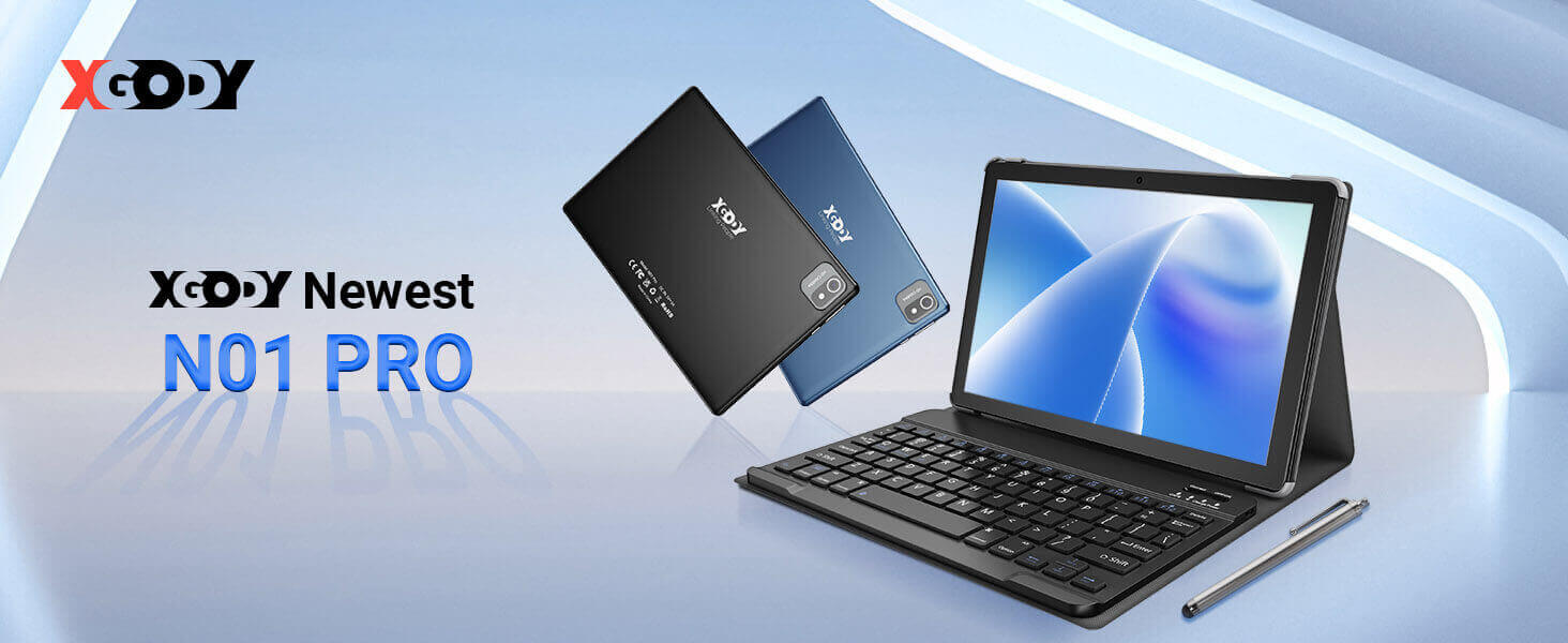 XGODY N01Pro 10.1-inch Android 12 Tablet | 10G+256G Memory