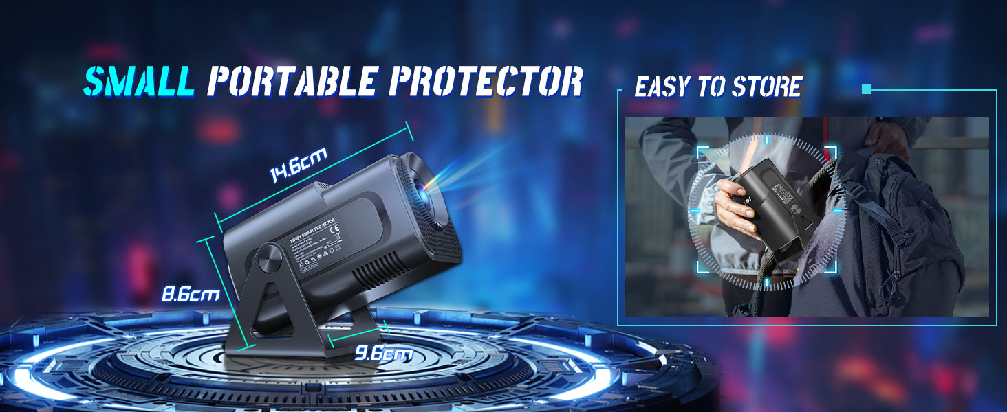 XGODY A45 1080P Projector