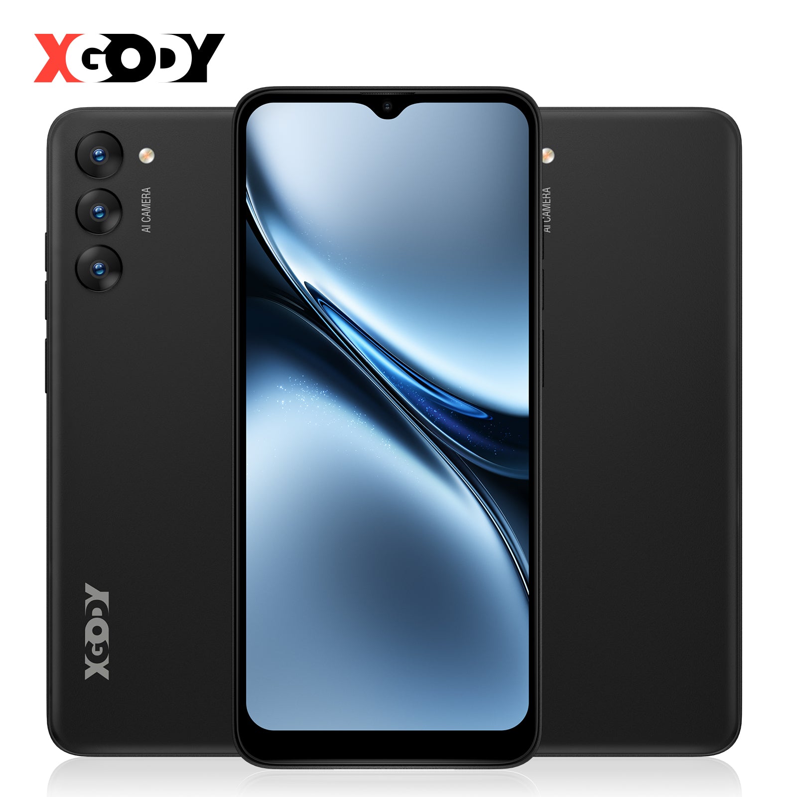 X36 6.5" Android 15 Unlocked 4G Android Phone | 4200mAh, Built-in Face Recognition, Dual SIM