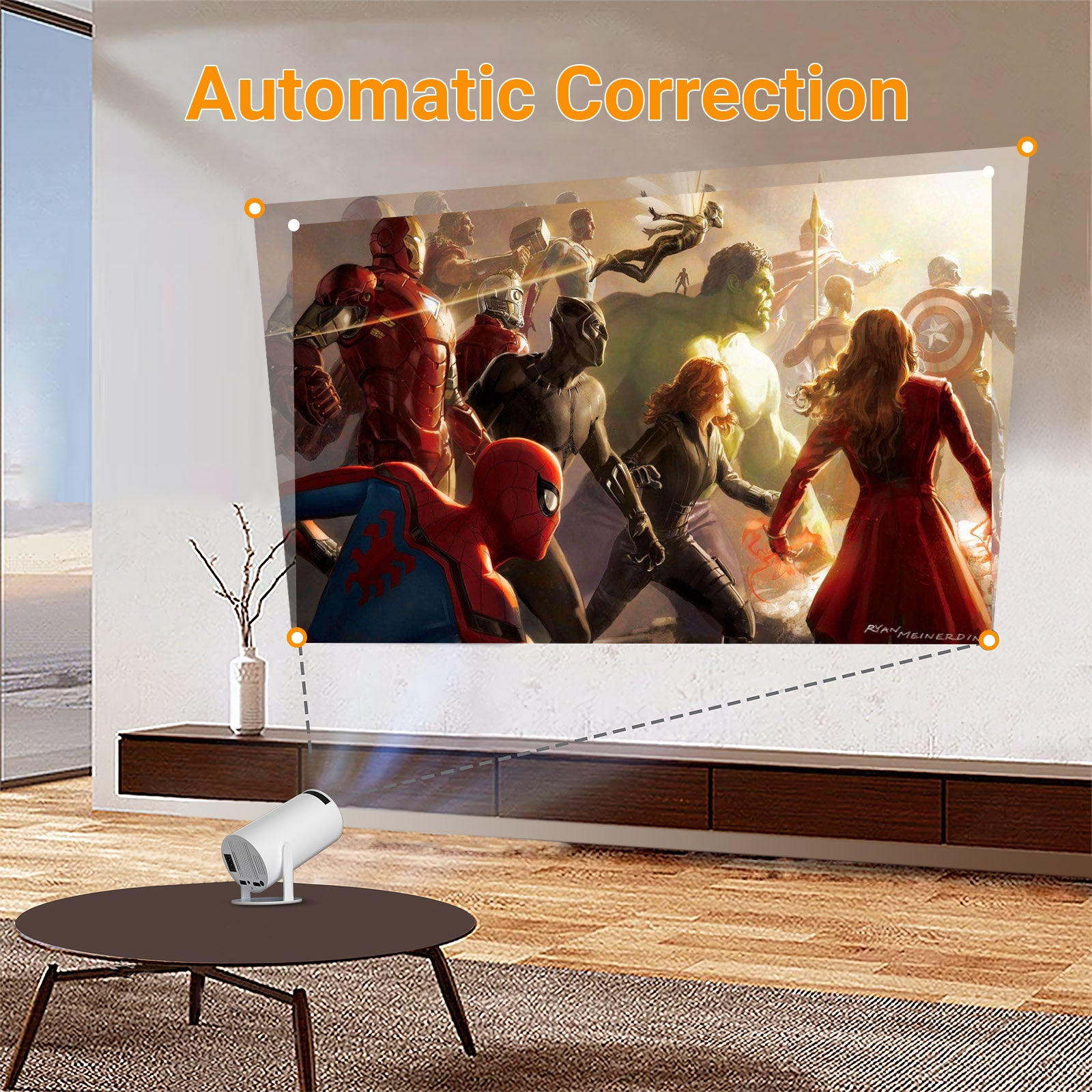 Ur portable TV! #projector #hy300 #hy300projector