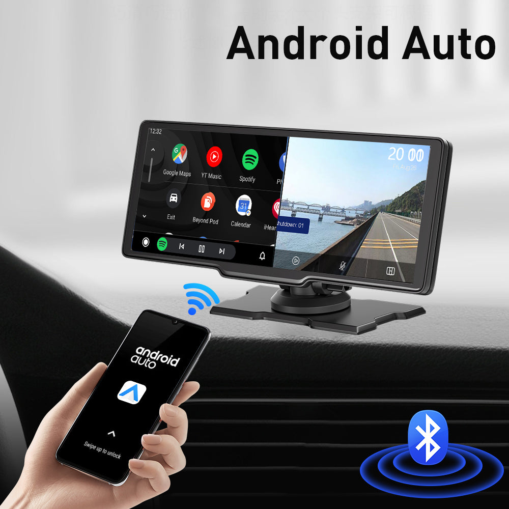 XGODY 10.26 pouce Sans Fil Carplay Android Auto, 4K Liban