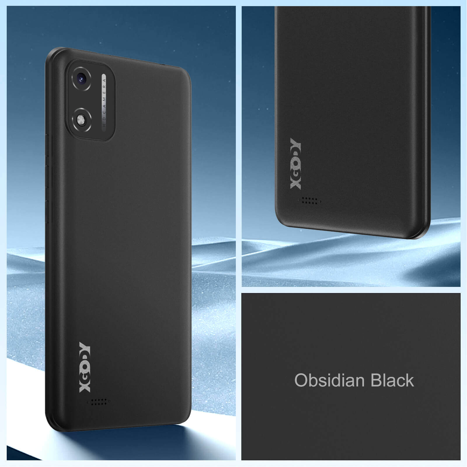 X32 5.5" Android 14 Unlocked 4G Android Phone | Built-in Face Recognition, Triple Card Slot