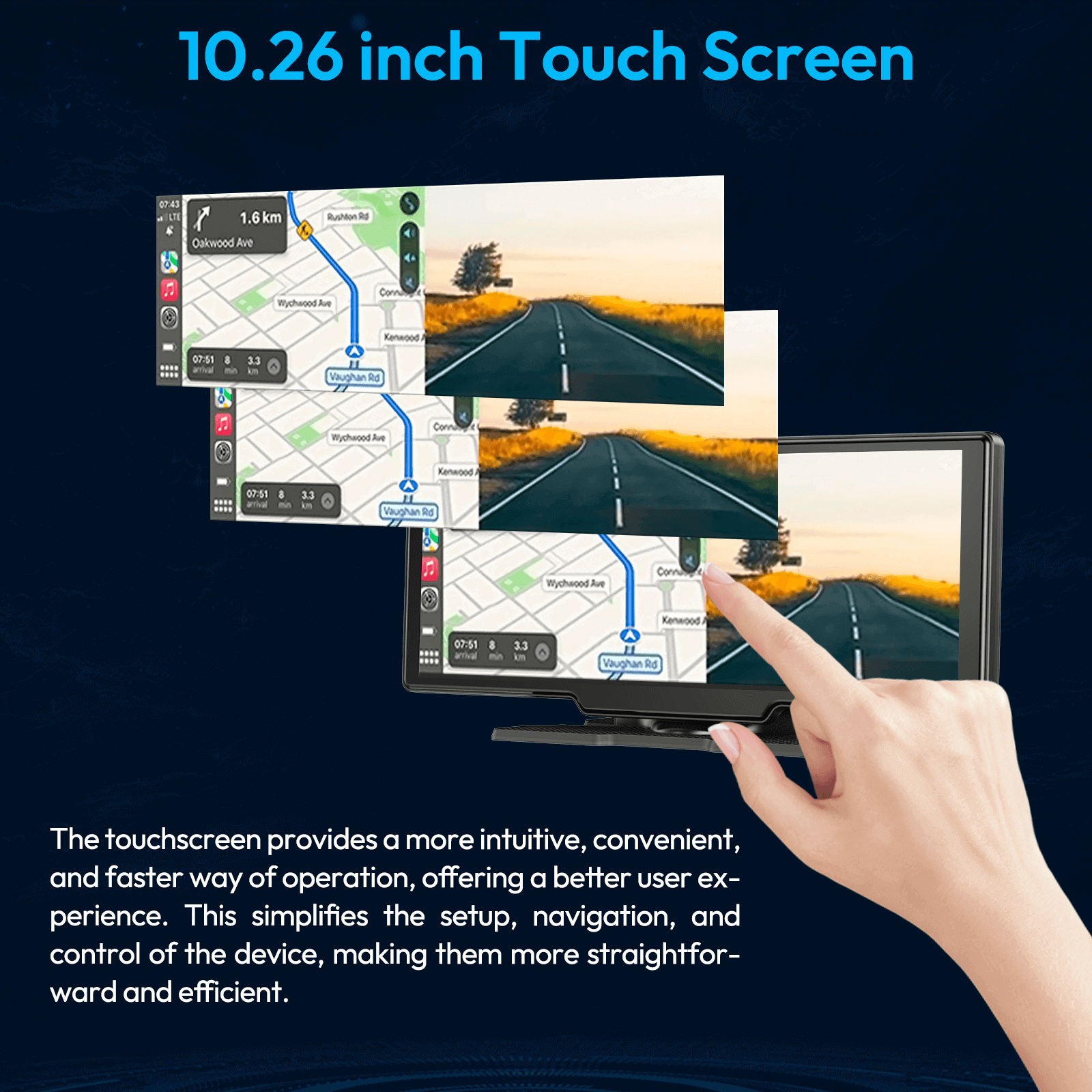 Cost-effective and Most worthwhile XGODY H30 Dash Cam | 10.26" Screen, 4K Camera, Carplay/Android Auto Support - XGODY 
