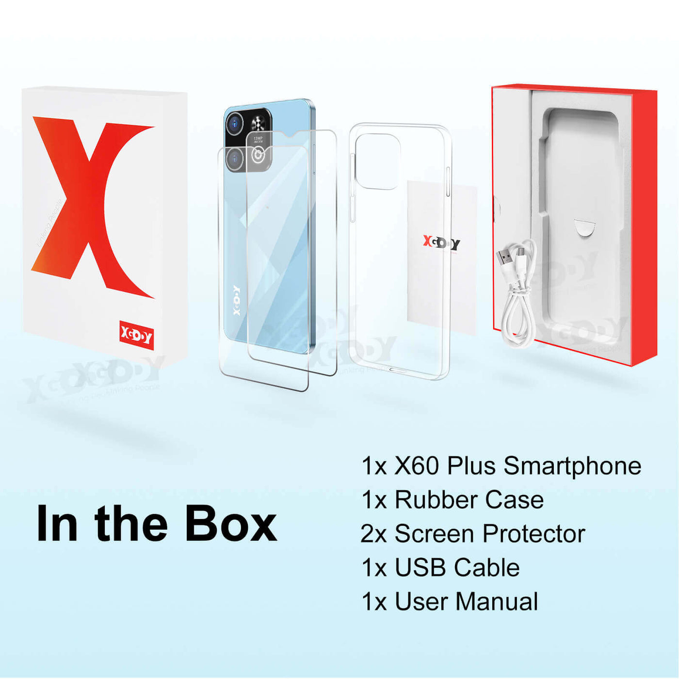 Torre con Fuzione Stand Portafoglio in Pelle Cellulare Caso per XGODY Torre con Fuzione Stand Portafoglio in Pelle Cellulare Caso per XGODY