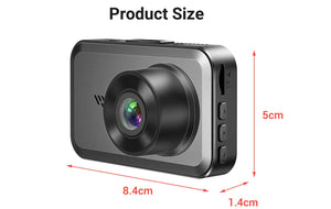 Cost-effective and Most worthwhile 4K Dash Cam Built in WiFi, GPS Car Dashboard Camera Recorder With Night Vision, Dual Lens, 3-inch Screen - XGODY 