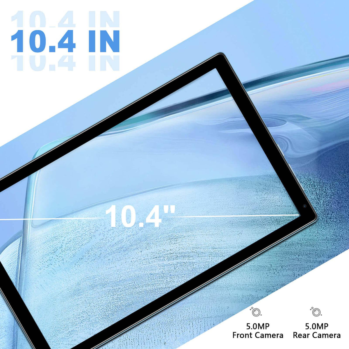 Top 10.4 Inch Android Tablet With Case, Keyboard Included, 64GB Tablets ...