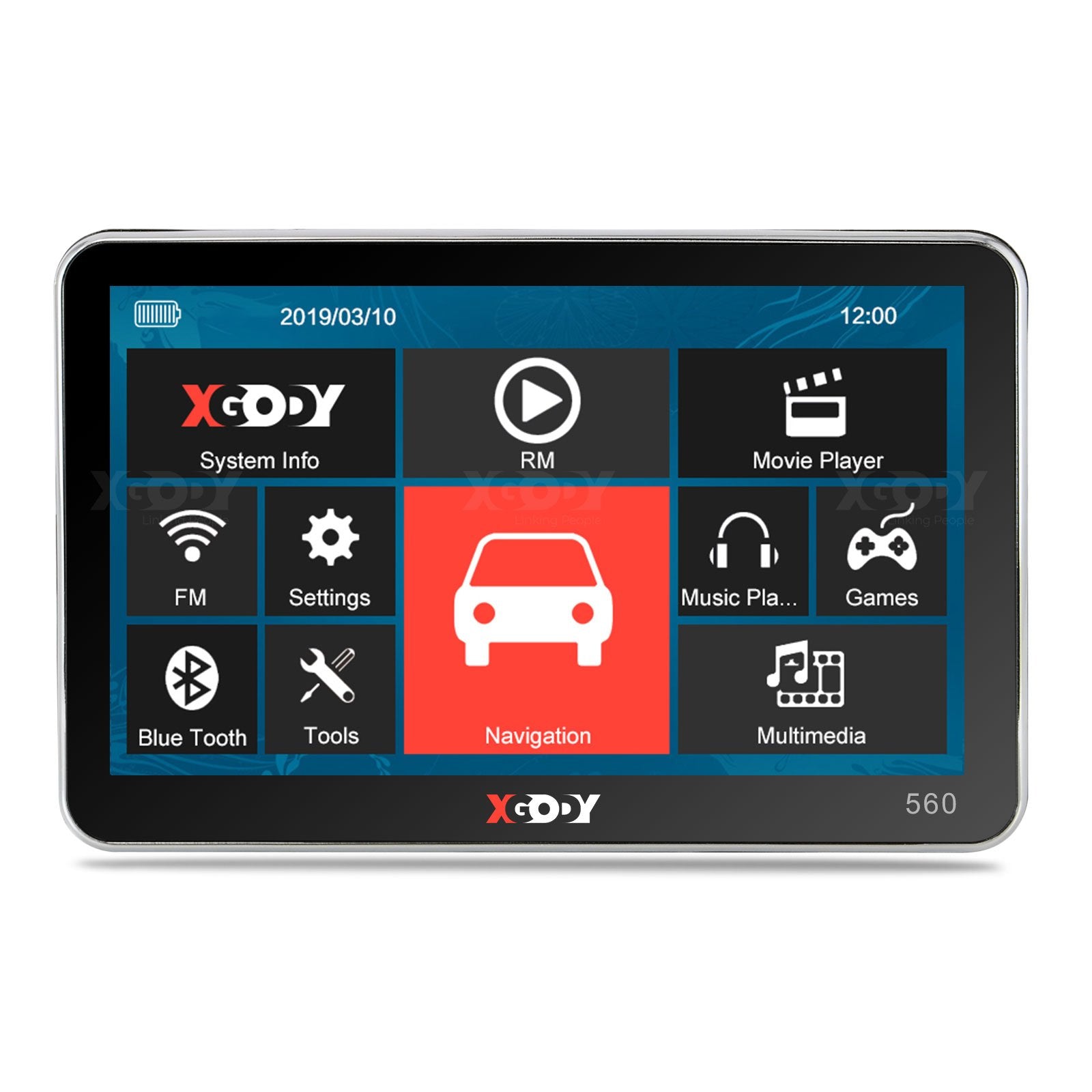 Cost-effective and Most worthwhile XGODY 560BT/560F 5'' GPS vehicle navigation device - XGODY 