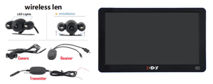 Cost-effective and Most worthwhile XGODY 686F/BT 9" Wireless Voice GPS Navigator - XGODY 