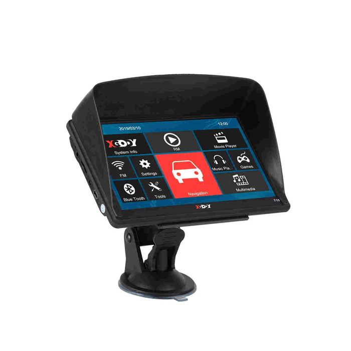 XGody 715BT 7'' High Sensitivity Bluetooth GPS Navigator