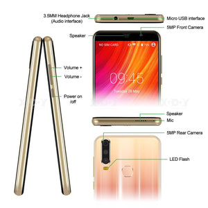 Cost-effective and Most worthwhile XGODY A70 mtk6580 Quad-core Dual-SIM 3G Android  Full Screen Smartphone - XGODY 