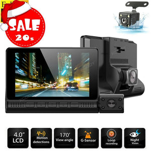 Cost-effective and Most worthwhile XGODY FH909 1080p HD Car DVRs 3 Camera Lens Auto Recorder Dash Camera - XGODY 