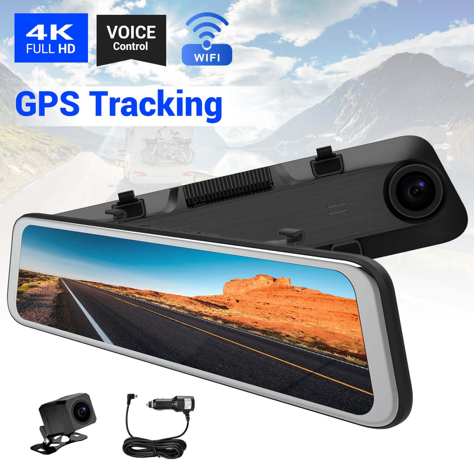 Cost-effective and Most worthwhile XGODY HN128-Pro 12" 4K+1080P Dual Dashcam, With GPS WIFI Controllo Vocale - XGODY 