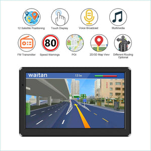 Cost-effective and Most worthwhile XGODY OEM | 7'' GPS Navigation for Truck Car Navigator With Sun Visor & 8GB, Free Update Map - XGODY 