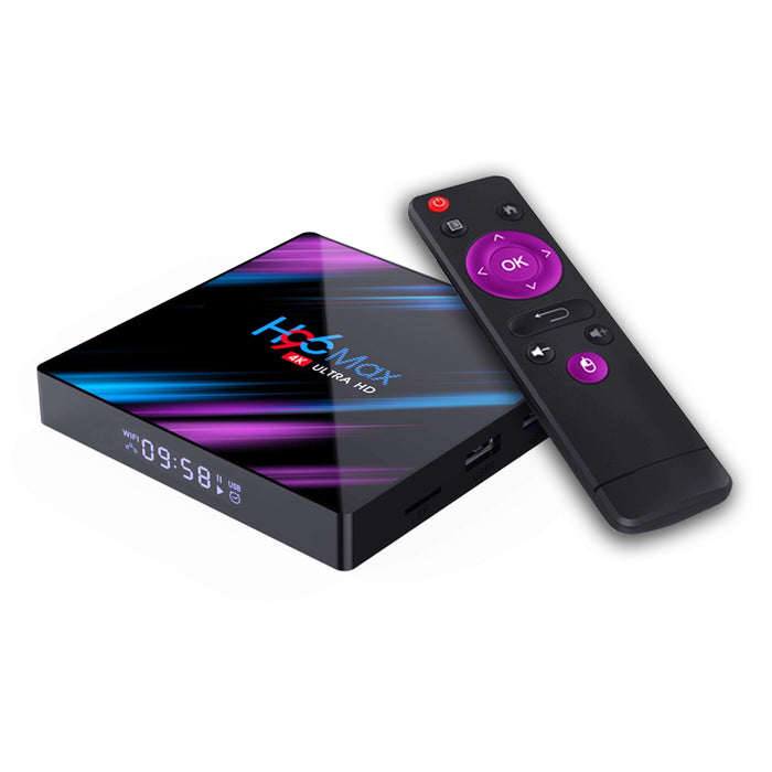 XGODY Top TV Box | H96 MAX 32GB TV Android Samrt Box Real 4K Stream Media