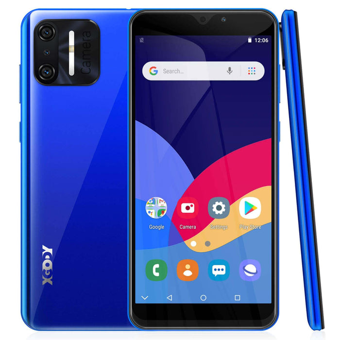 XGODY X13 Unlocked Smartphones, 6.1 Inch Android 9.0 OS with Dual SIM, Massive Battery, Face Recognition