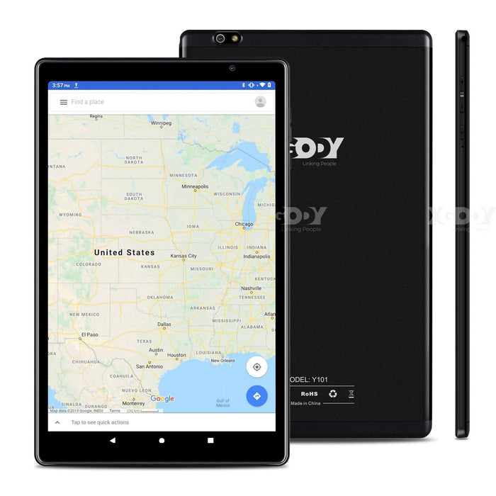 XGODY Y101 10.1" Quad Core Slim Tablet